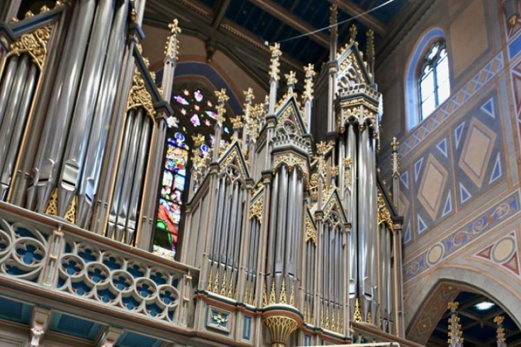 Orgelwerk der Kirche St. Laurenzen